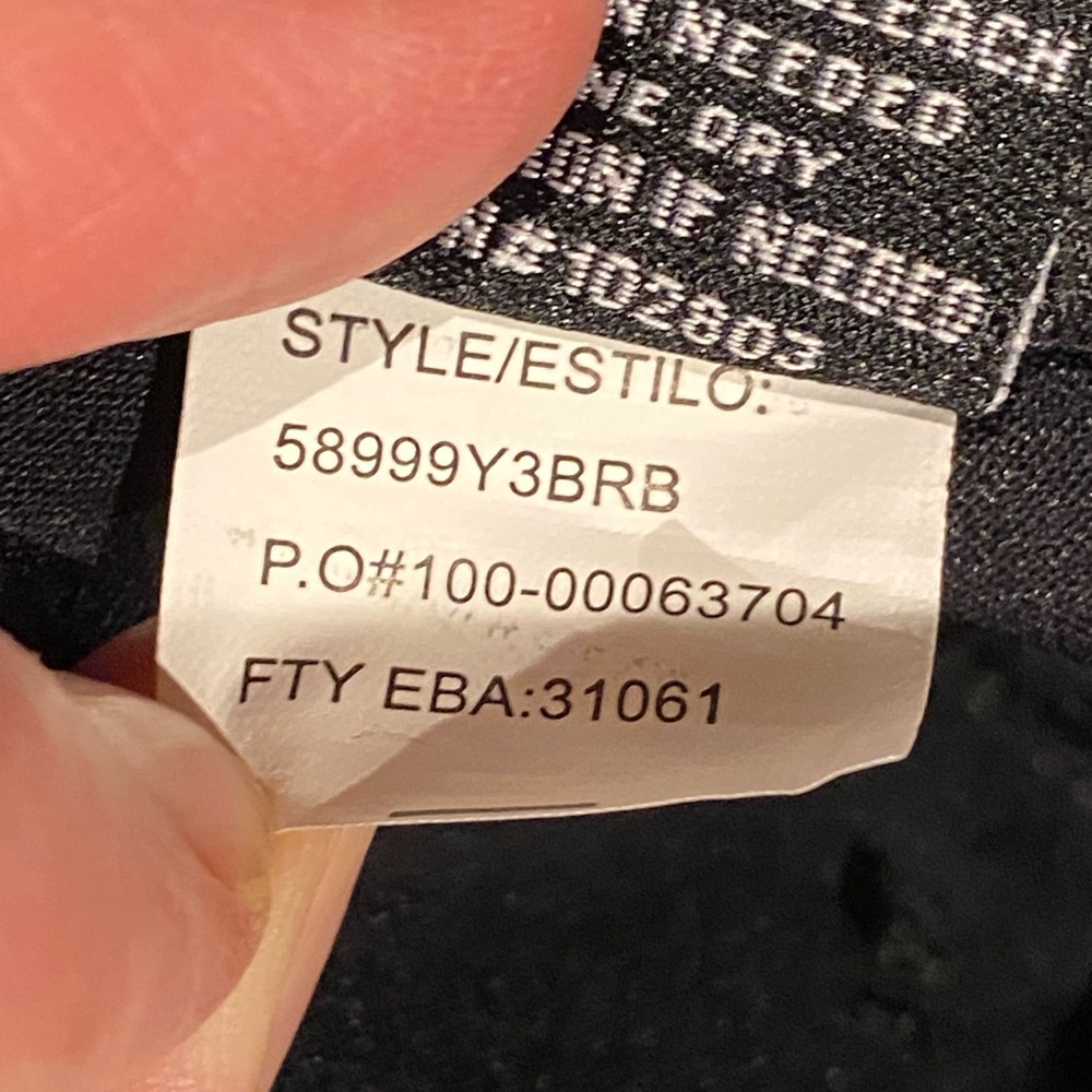 Briggs Black Stretch Pull-On Bermuda Shorts, size 6 - Picture 9 of 10